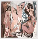 Pablo Picasso, Domnișoarele din Avignon, cromolitografie