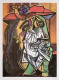 Pablo Picasso, Tristețe, cromolitografie