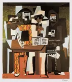 Pablo Picasso, Cei trei muzicieni, cromolitografie