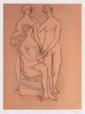 Pablo Picasso, Cele trei muze, cromolitografie