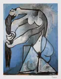 Pablo Picasso, Nud, cromolitografie