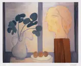 Pablo Picasso, Natură statică la fereastră, cromolitografie
