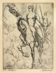 Marcel Chirnoagă, Mitologică, acvaforte și acvatintă