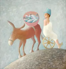 Dorin Coltofeanu, Pescarul, 2009-2011, ulei pe pânză
