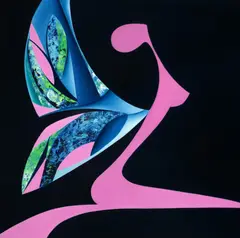 Cristina Savin, Unfold From Darkness, 2026, ulei pe pânză