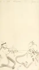 Sorin Ilfoveanu, Desen pentru Akutagawa (Hoții), 1981, tuș și acuarelă pe hârtie