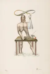 Jules Perahim, Aleph, cromolitografie