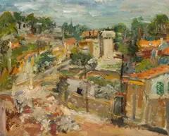 Lucian Grigorescu, Cassis, anii '30, ulei pe carton