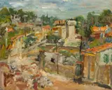 Lucian Grigorescu, Cassis, anii '30, ulei pe carton