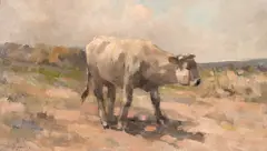 Nicolae Grigorescu, Boulean pe drum (Ghiocel), 1895-1900, ulei pe pânză