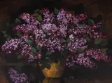Octav Băncilă, Vas cu liliac, anii '30, ulei pe pânză