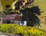 Horia Bernea, Poiana Mărului, 1966, ulei pe pânză