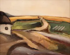 Margareta Sterian, Drumul spre casă, 1929, ulei pe pânză lipită pe carton