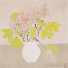 Constantin Piliuță, Mâțișori, 1974, ulei pe pânză