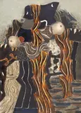 Ion Alin Gheorghiu, Madonă, 1993, ulei pe pânză