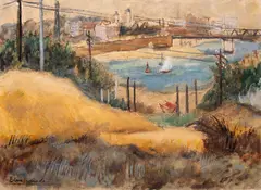 Micaela Eleutheriade, Mangalia, anii '60, ulei pe pânză