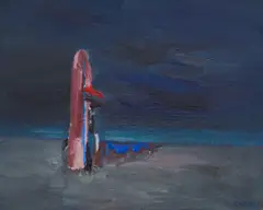 Georgy Baev, Memory, 1981, маслени бои върху платно