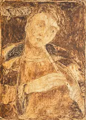 Dimitar Kazakov-Neron, The song of Orpheus, 1968, маслени бои върху шперплат