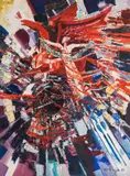 Dimitar Kirov, Think of me as a fire, 1982, маслени бои на платно