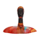 Margarita Pueva, African woman, 1997, акрил върху дърво