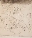 Jules Pascin, Maltese port, 1928, офорт