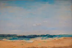 Vasil Ivanov, Seascape, маслени бои върху шперплат