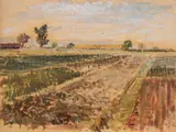 Zlatka Dabova, Fields, маслени бои върху хартия