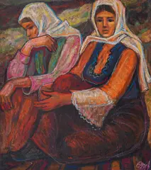 Zdravka Petrova, Rest, маслени бои върху платно