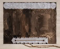 Ivan Milev, Ornaments (project for scenography), гваш върху хартия