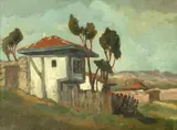 Iosif Steurer, Margine de sat, ulei pe carton