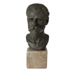 Géza Horváth, Portret, ipsos patinat