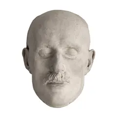 Emil Wilhelm Becker, Masca mortuară a matematicianului Gheorghe Țițeica, ipsos