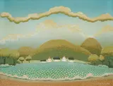 Ivan Rabuzin, Sunny Street, 1972., oil on canvas