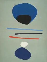 Vasko Lipovac, Composition IV/58, 1958., oil on canvas