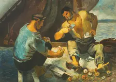 Ivan Mirković, Briškula, oil on canvas