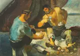 Ivan Mirković, Briškula, oil on canvas