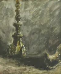 Emanuel Vidović, Still Life, 1938.-1942., watercolor on paper mounted on cardboard