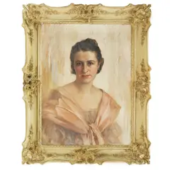 Robert Auer, Portrait of a Lady, 1939., oil on canvas