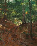Oton Iveković, Summer Forest, 1886., oil on canvas