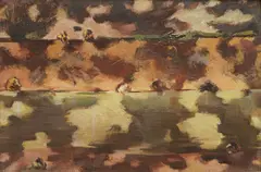 Petar Salopek, Krnica I, 1970., oil on canvas