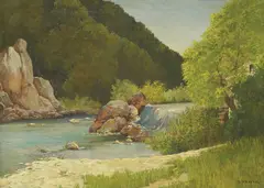 Oton Iveković, Mill on the River, cca. 1930., oil on canvas