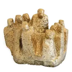Branko Ružić, Council, composite of concrete with golden spray