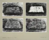 Marijan Molnar, Square of Earth I, 1977., photograph on paper glued to cardboard