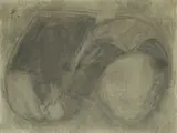 Marino Tartaglia, Study, charcoal on paper