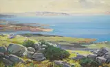 View from the Square by Mihovil (Mijo) Krušlin, oil on canvas, offered Jun 2026