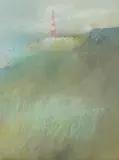 Josip Vaništa, Lighthouse, 1962., pastel on paper