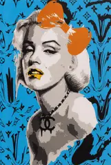 Death Nyc, Marylin Monroe, 2020, serigrafie