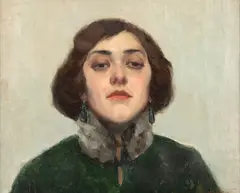 Grigore Manea, Aristocrată, ulei pe pânză