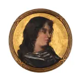 George Demetrescu-Mirea, Profil de tânără, ulei pe lemn