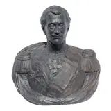 Emil Wilhelm Becker, Bustul domnitorului Alexandru Dimitrie Ghica, 1935, ipsos patinat